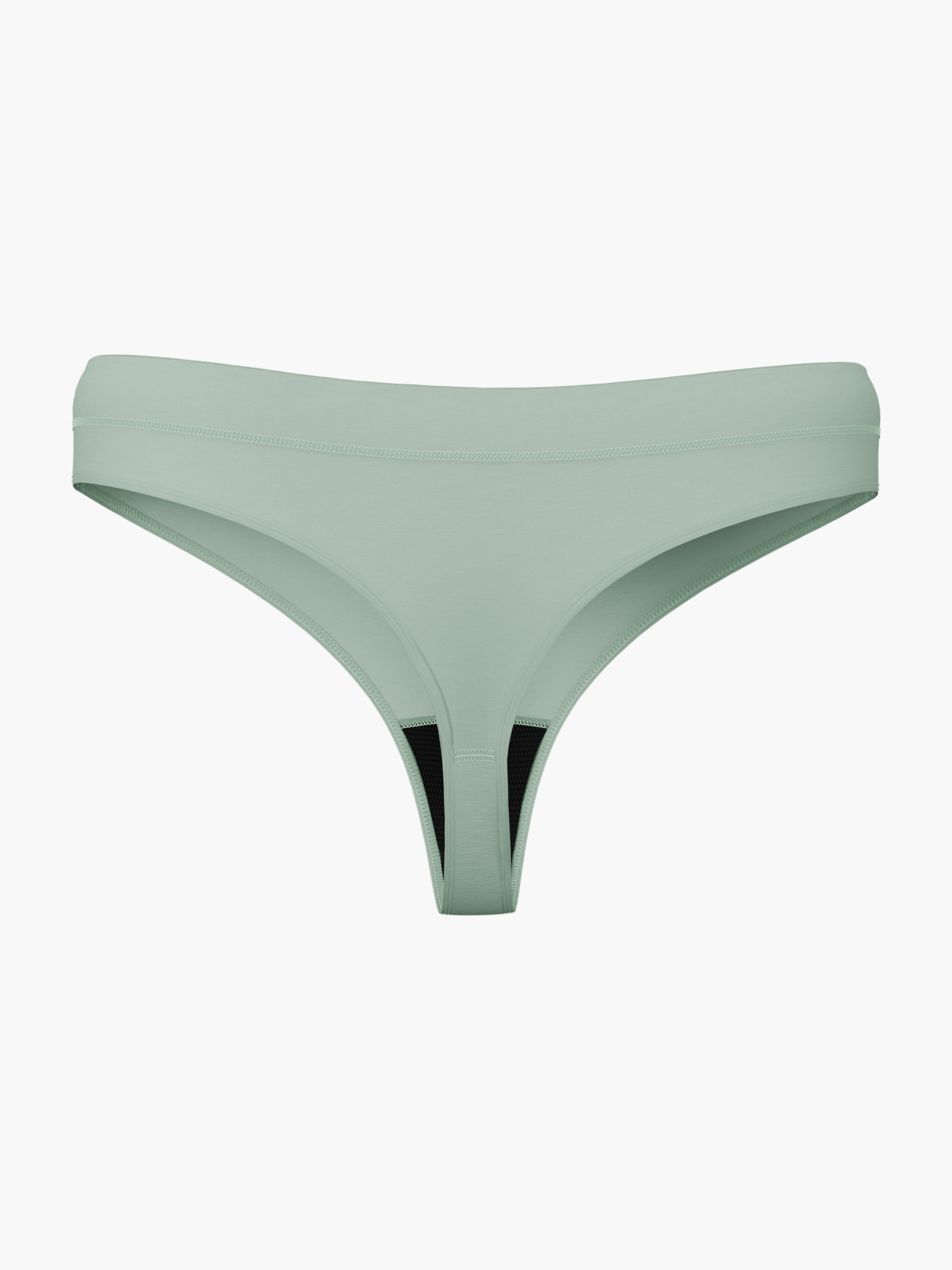 Classic Højtaljet G-streng i Sage Green