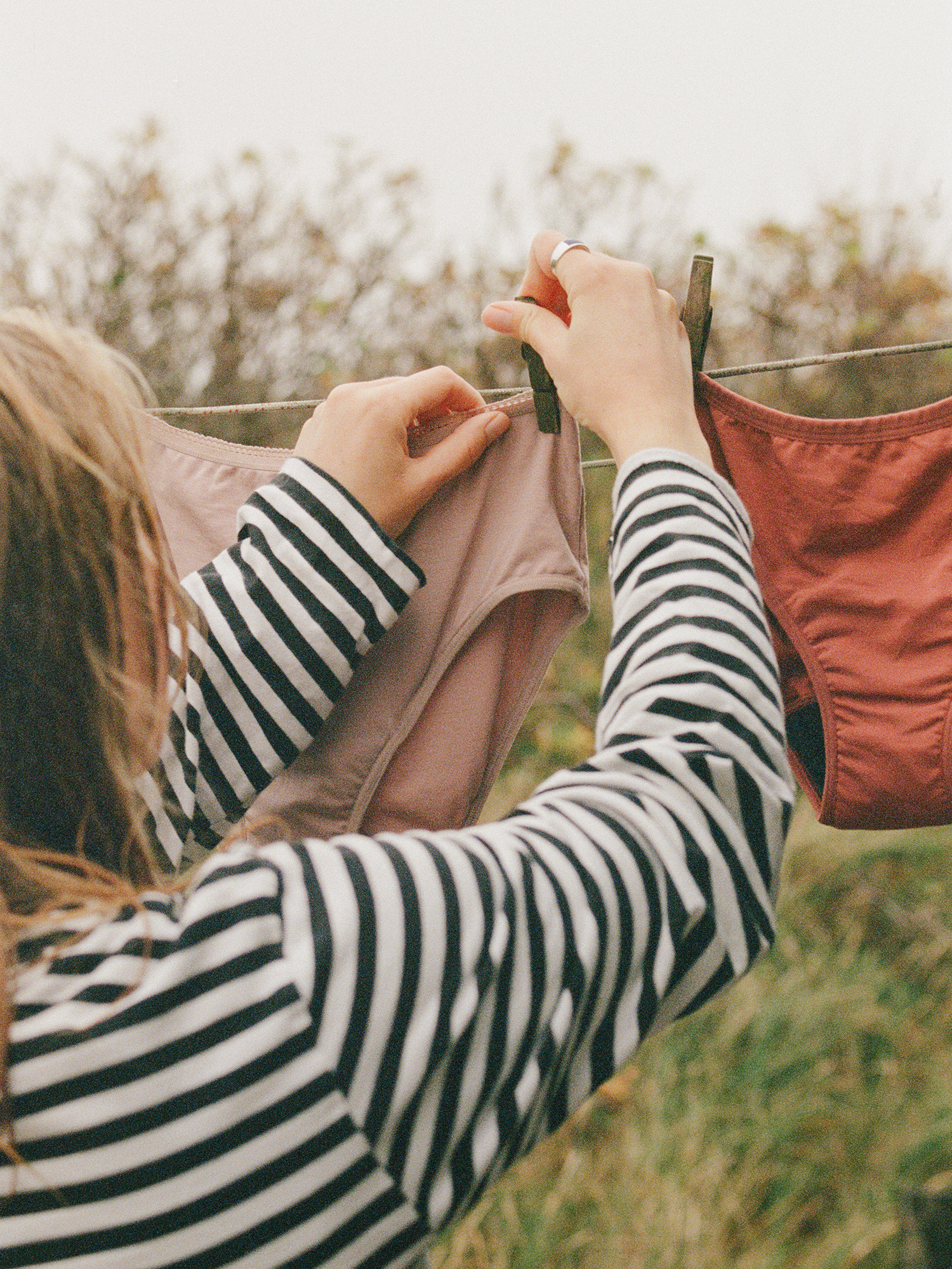 Tencel™ High Waist i Dusty Pink